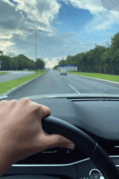 Driving Truck