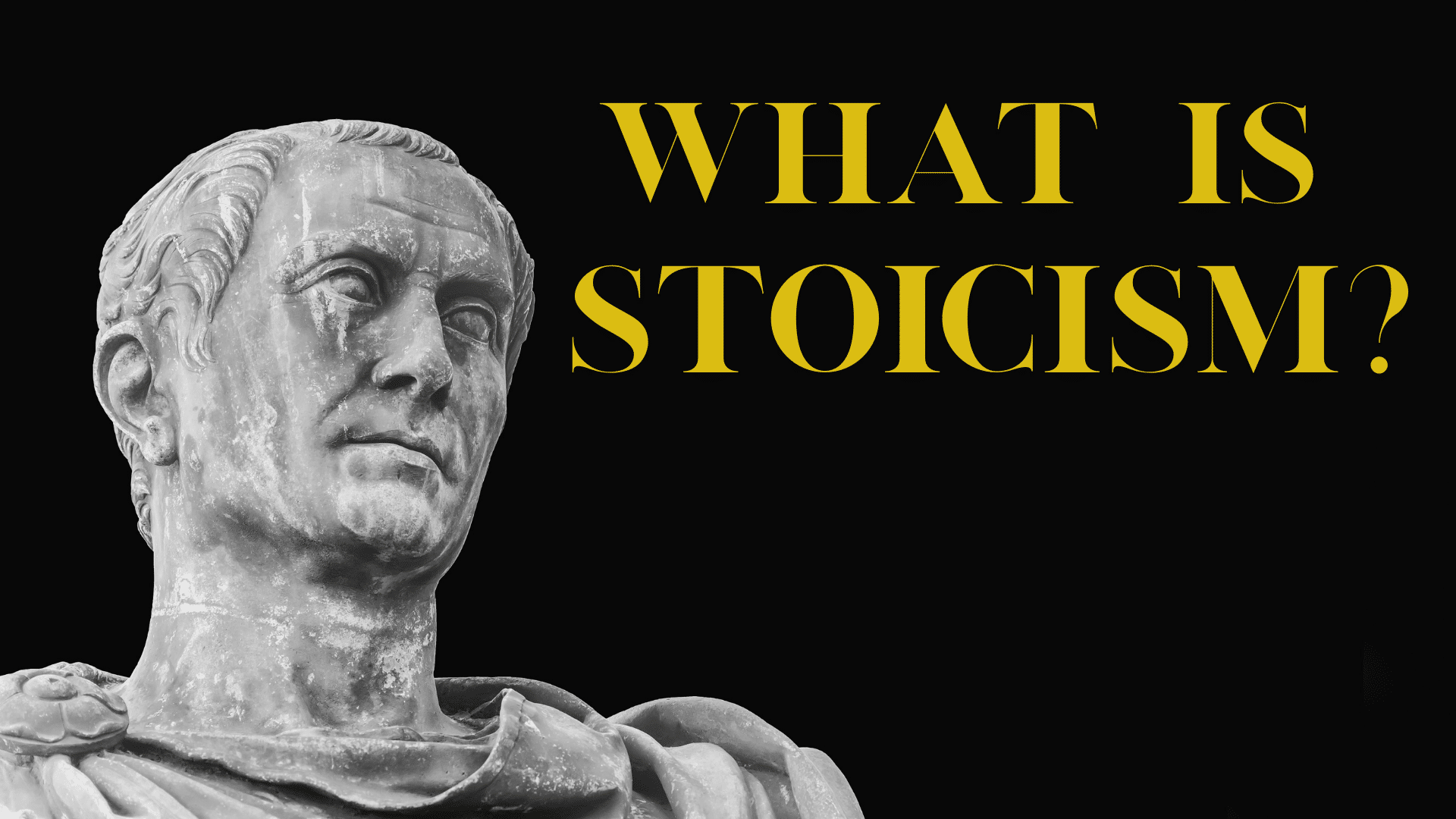 What is Stoicism