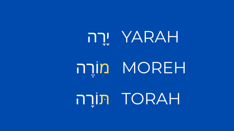 What is the Torah?
Yarah - Moreh - Torah